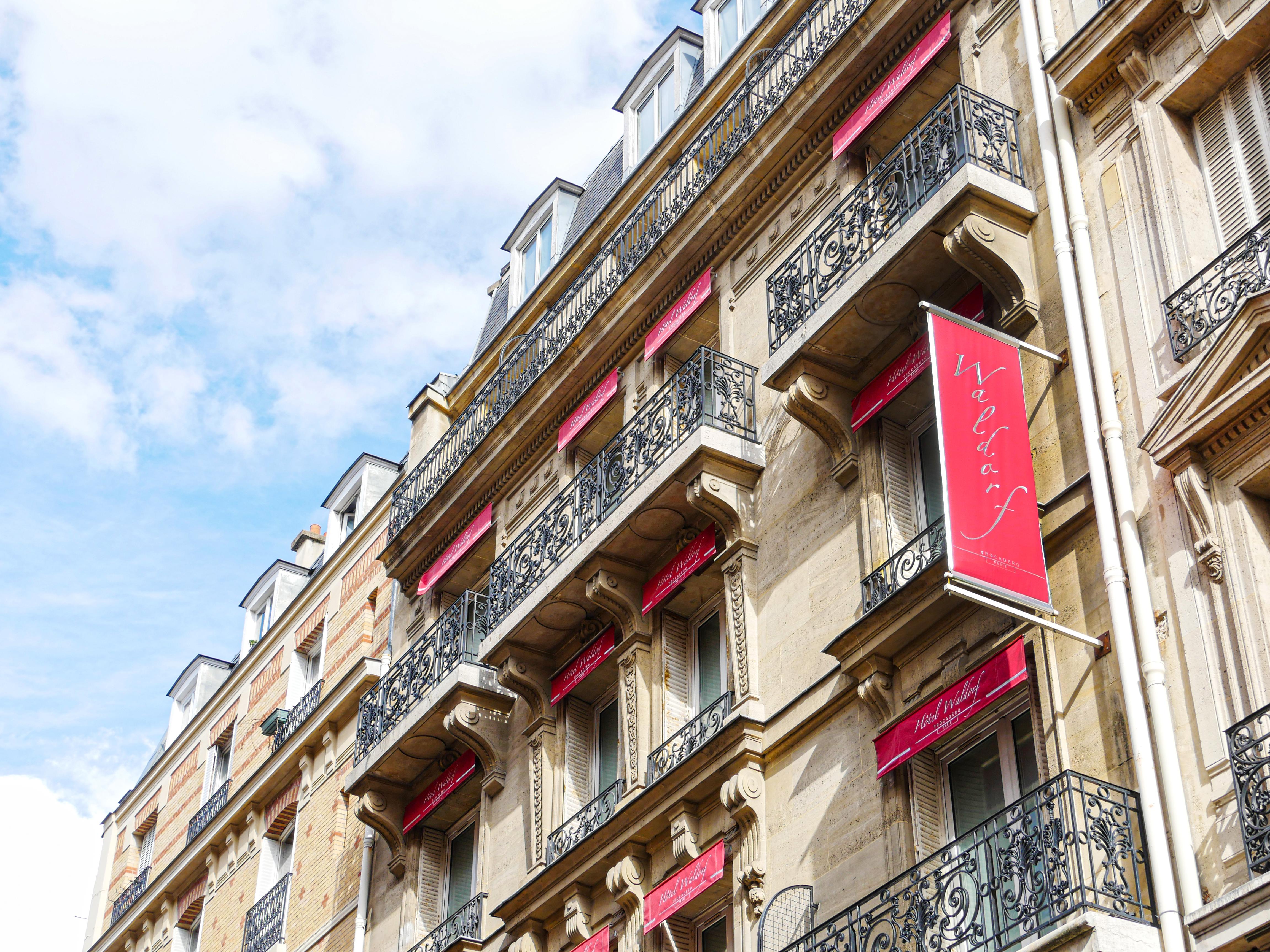 Hôtel Waldorf Trocadéro Tour Eiffel Paris Exterior foto